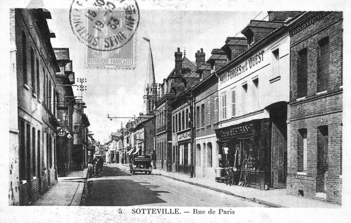 sotteville - rue de paris