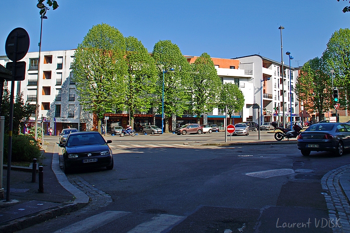 Place des Martyrs de la Résistance et rue de Trianon - Rouen et Sotteville
