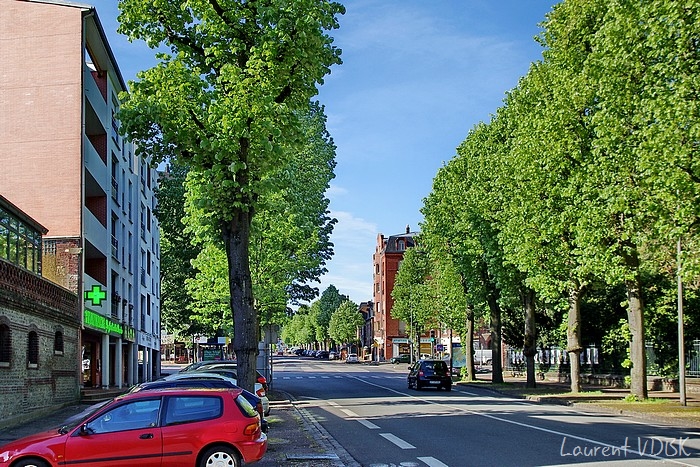 Place des Martyrs de la Résistance et rue d'Elbeuf - Sotteville