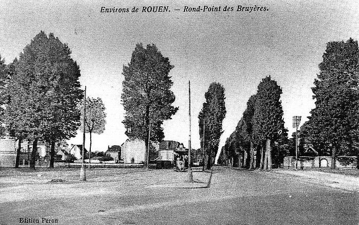 Rond point de Bruyères à Sotteville