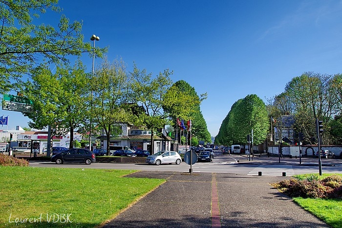 Rond point de Bruyères à Sotteville