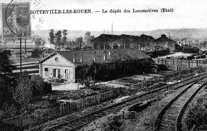 Dépot SNCF Sotteville