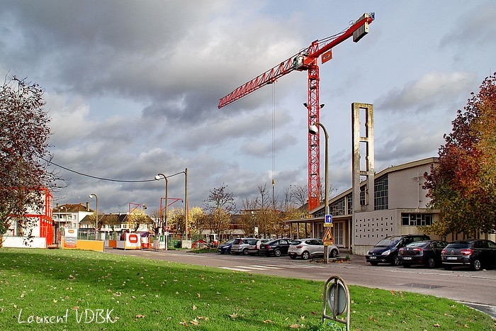 Sotteville, chantier de l'ancienne résidence St Joseph