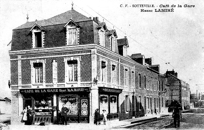Café de la Gare - Rue de Paris, Sotteville-lès-Rouen