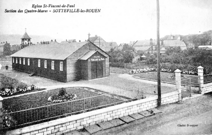Chapelle provisoire église Saint Vincent de Paul - Sotteville-lès-Rouen