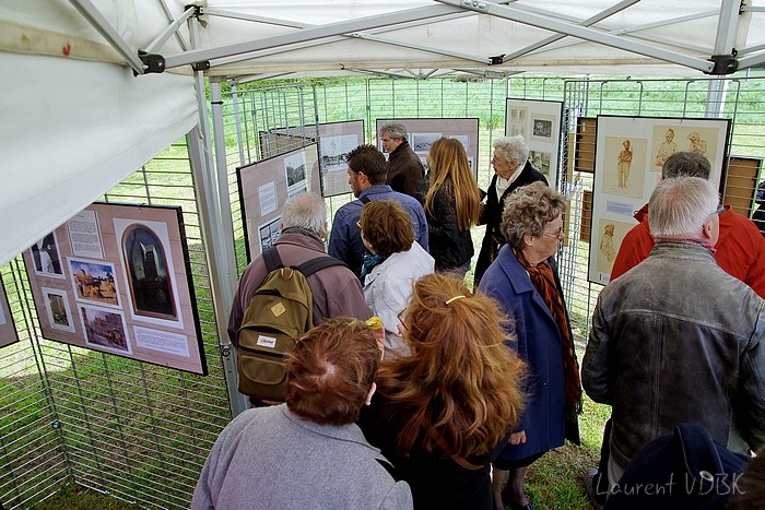 Sotteville-lès-Rouen : L'hippodrome des Bruyères a été transformé en hôpital militaire du Commonwealth (plus précisément australien) pendant la 14-18 il y a 100 ans. Exposition de photos