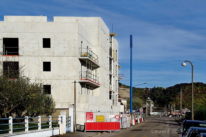 Chantier immeuble d'habitation - Sotteville-lès-Rouen