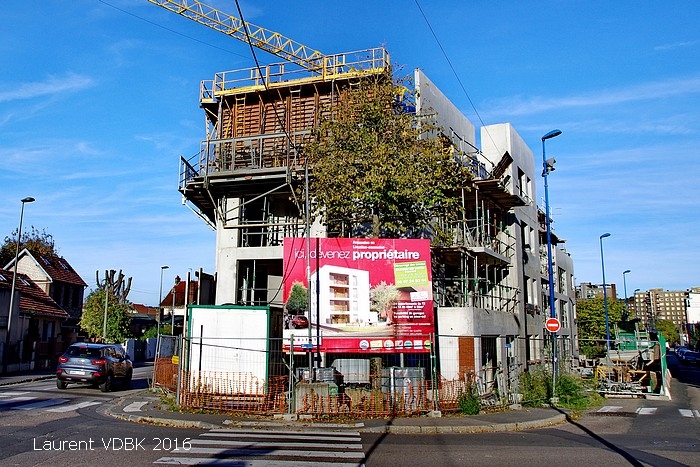 Chantier immeuble d'habitation - Sotteville-lès-Rouen
