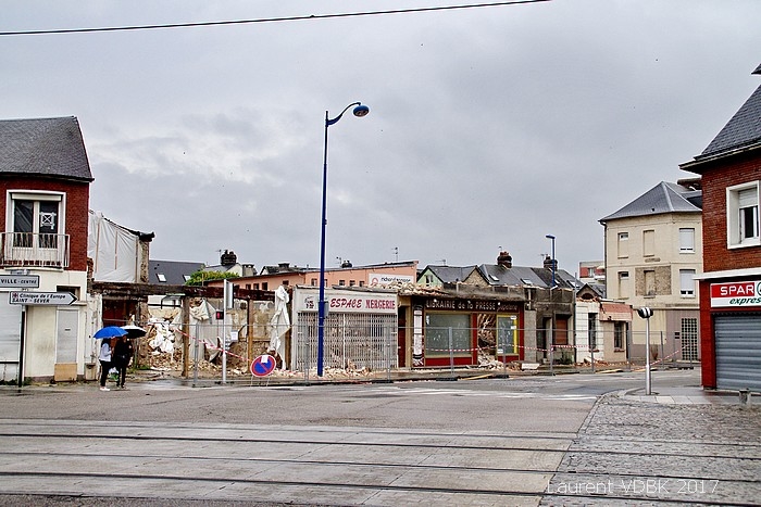 Place Voltair- démolition - Sotteville-lès-Rouen