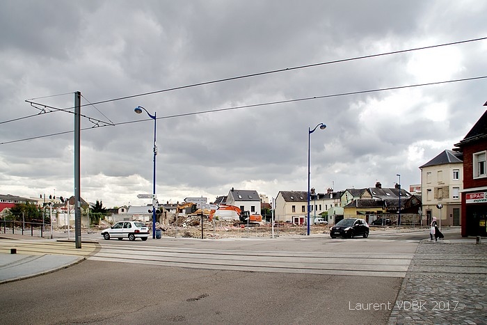 Place Voltaire démolition - Sotteville-lès-Rouen