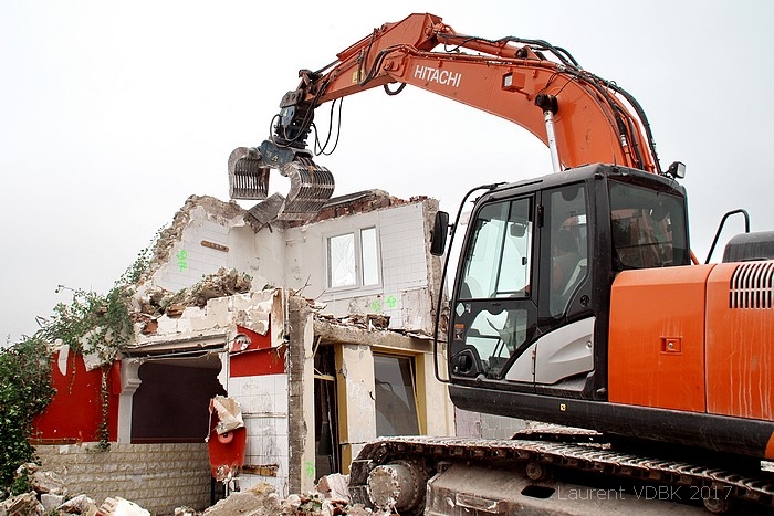 kebab quartier Voltaire - démolition - Sotteville-lès-Rouen