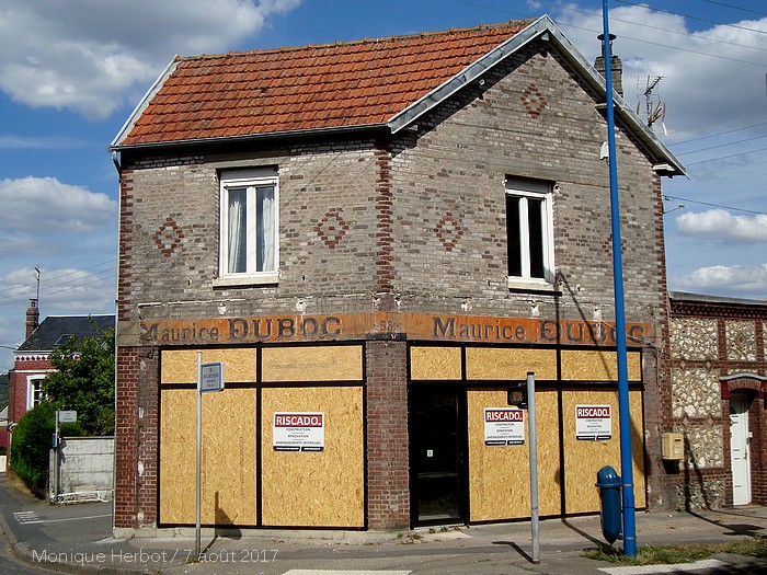 Boutique Maurice Duboc - Menuiserie Générale - 102 avenue du 14 juillet - Sotteville-lès-Rouen - Ancienne enseigne peinte
