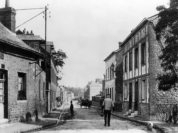 Vieille photo de la Rue Ledru-Rollin - Sotteville-lès-Rouen