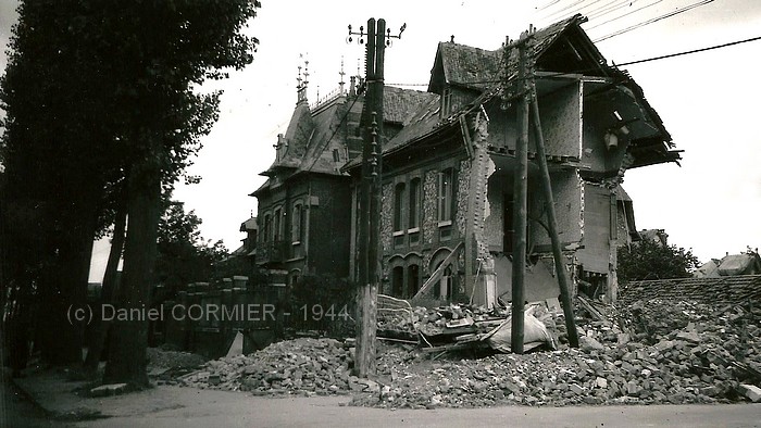 Maison bombardée - Sotteville-lès-Rouen
