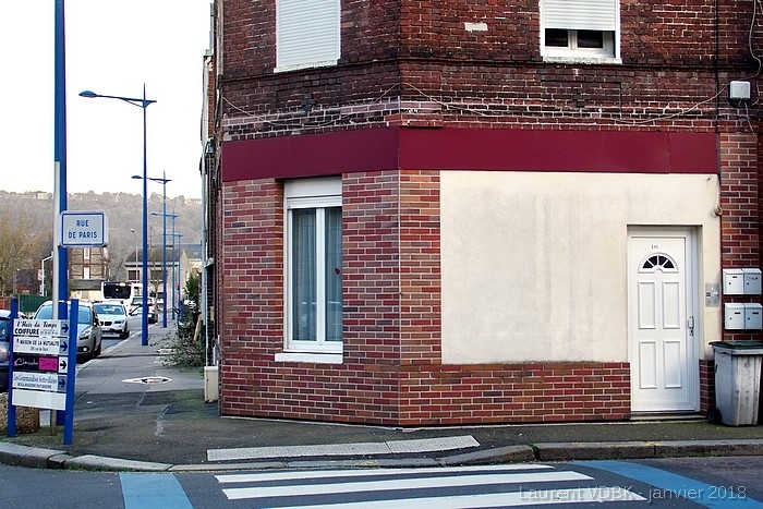 angle de rue raspail et de la rue de paris - sotteville-lès-rouen