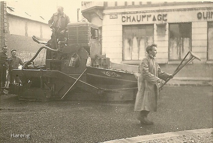 Sotteville-lès-Rouen - Quincaillerie disparue - Bitumage à l'angle des rues de Paris et Raspail
