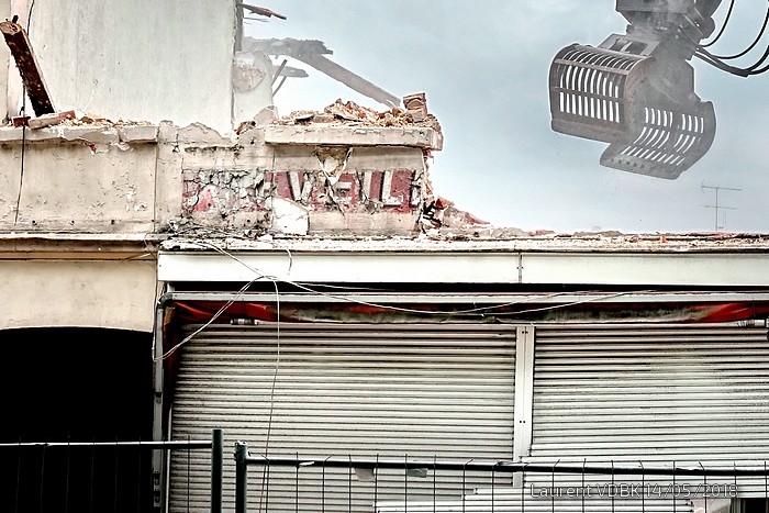 Démolition rue Raspail - Sotteville-lès-Rouen