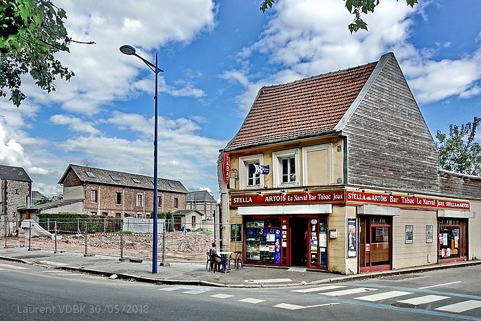 Démolition rue Raspail. Le Bar Le Narval reste seul - Sotteville-lès-Rouen