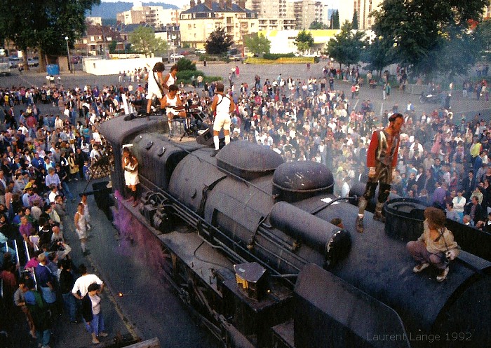 Locomotive du Bicentenaire de la révolution à Viva-Cité 1992 - Sotteville-lès-Rouen