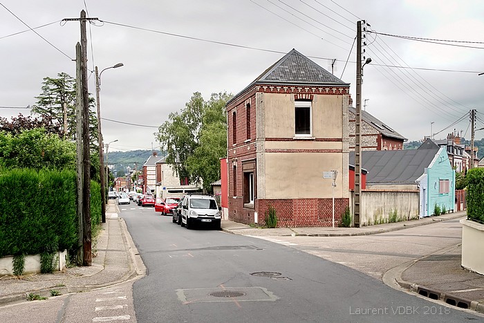 Angle rues Béranger et Arthur Duval - Sotteville-lès-Rouen