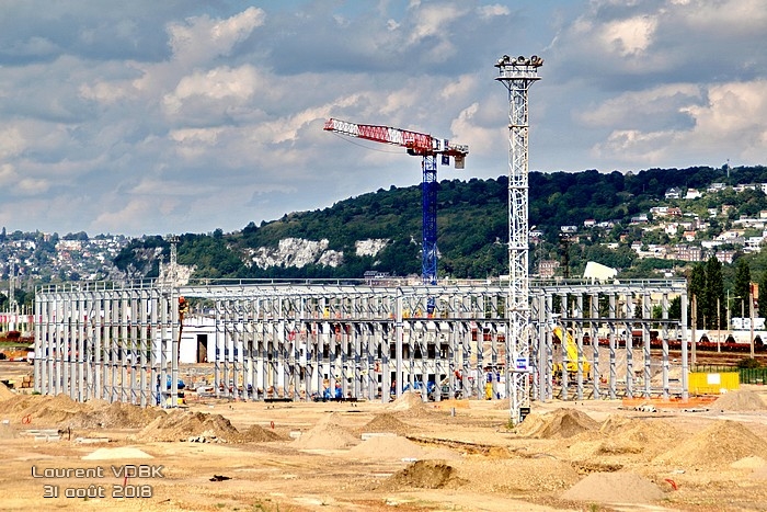 Construction nouvel atelier de maintenance SNCF - Sotteville-lès-Rouen