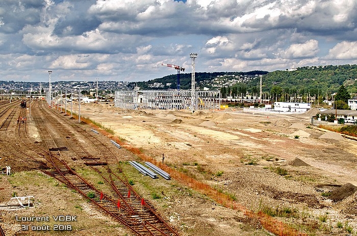 Construction nouvel atelier de maintenance SNCF - Sotteville-lès-Rouen