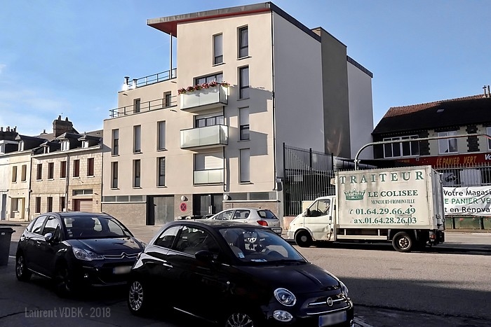 Résidence Louise Alcan rue Pierre Corneille à Sotteville-lès-Rouen