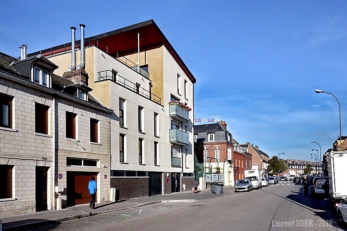Résidence Louise Alcan rue Pierre Corneille à Sotteville-lès-Rouen