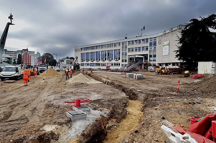 Rénovation place de l'Hôtel de Ville - Sotteville-lès-Rouen