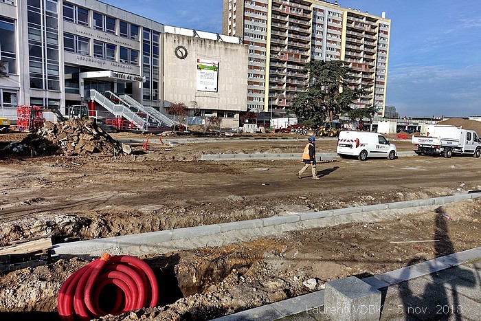 Rénovation place de l'Hôtel de Ville - Sotteville-lès-Rouen