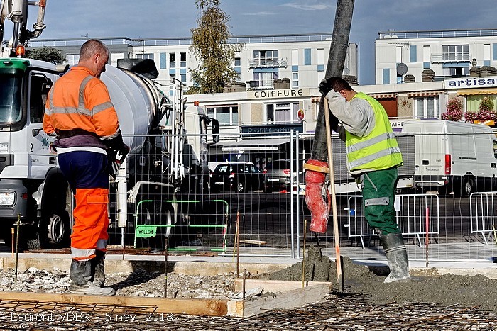 Rénovation place de l'Hôtel de Ville - Sotteville-lès-Rouen