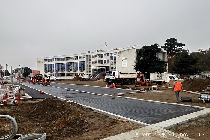 Rénovation place de l'Hôtel de Ville - Sotteville-lès-Rouen