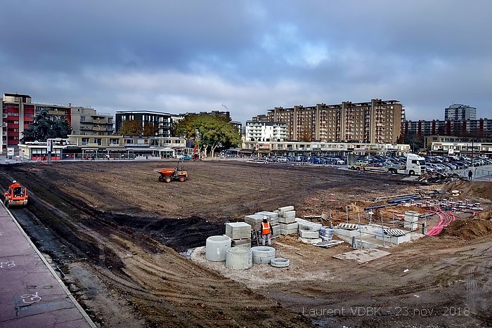 Rénovation place de l'Hôtel de Ville - Sotteville-lès-Rouen
