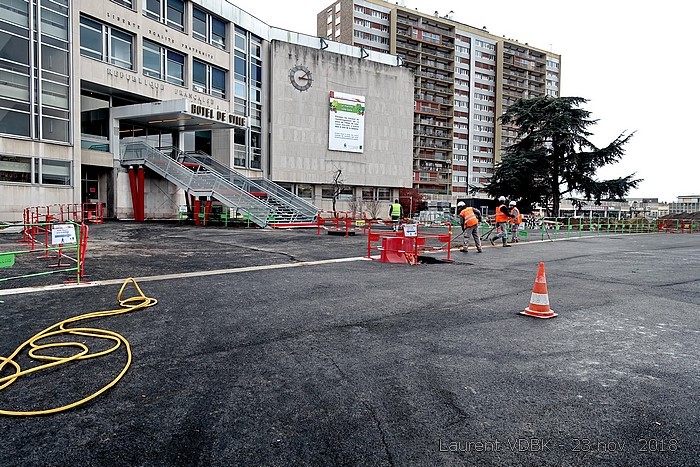 Rénovation place de l'Hôtel de Ville - Sotteville-lès-Rouen