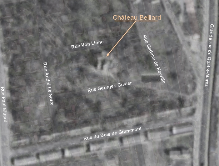  Château Belliard et quartier Gadeau de Kerville - Sotteville-lès-Rouen