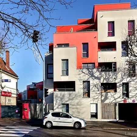 La Résidence Olympe de Gouges, avenue du 14 juillet à Sotteville-lès-Rouen