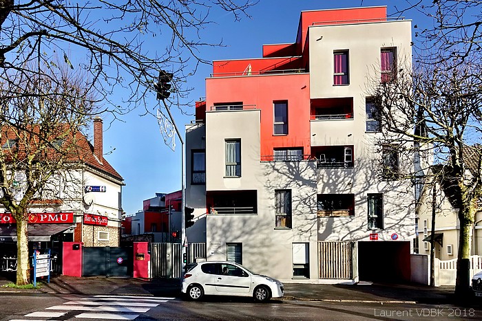 La Résidence Olympe de Gouges, avenue du 14 juillet à Sotteville-lès-Rouen