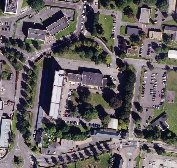 Vue aérienne de l'AFPA - Saint Etienne du Rouvray