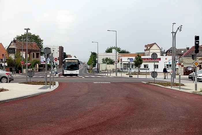 Ouverture de la ligne T4 le 25 mai 2019 - Rond-Point des Bruyères