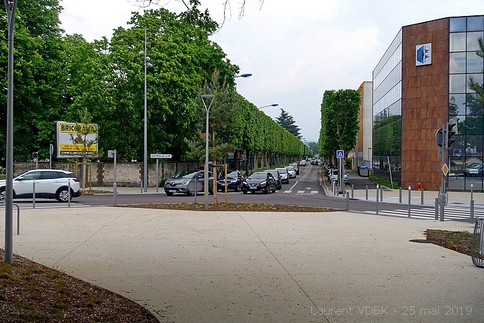 Ouverture de la ligne T4 le 25 mai 2019 - Rond-Point des Bruyères - Avenue du 14 juillet
