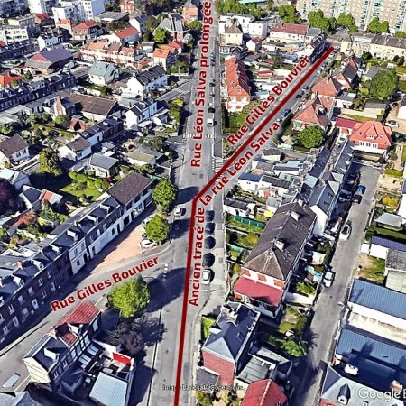 Prolongement de la rue Léon Salva - Sotteville-lès-Rouen