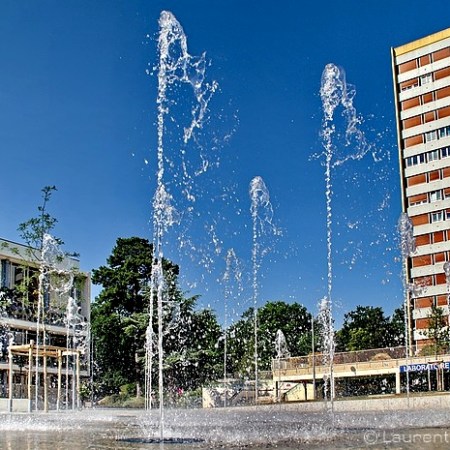 Fontaine de la place de l'Hôtel de Ville - Sotteville-lès-Rouen