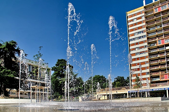 Fontaine de la place de l'Hôtel de Ville - Sotteville-lès-Rouen