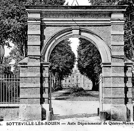 Asile départemental Quatre-Mare Saint-Yon (Centre Hospitalier du Rouvray) - Entrée