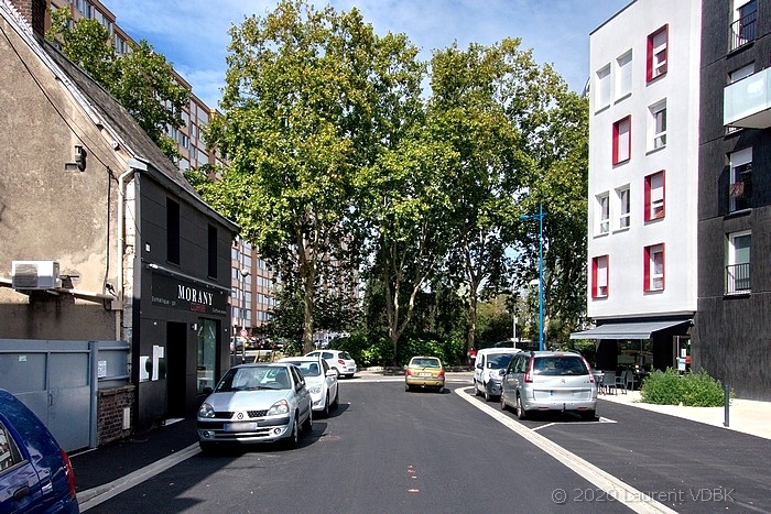 Rue Victor Hugo à Sotteville-lès-Rouen
