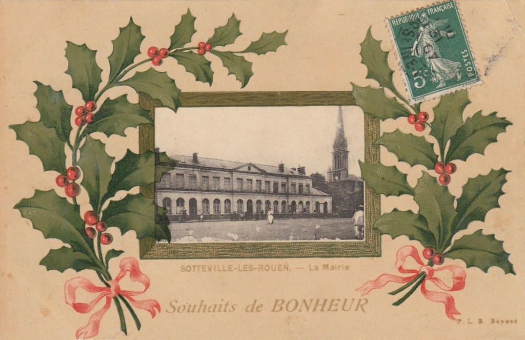 Carte de voeux pour 2021 de Sotteville-lès-Rouen