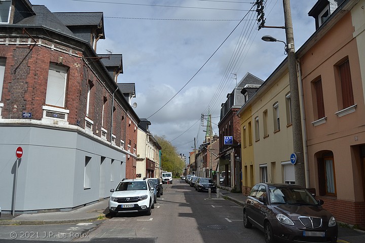 Rue de Paris à Sotteville-lès-Rouen