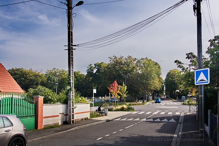 Carrefour des rues de Trianon, Léon Salva et de la Libération à Sotteville-lès-Rouen