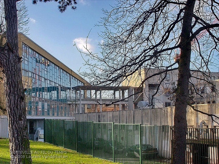 Les anciens bâtiments du lycée Marcel Sembat à Sotteville-lès-Rouen