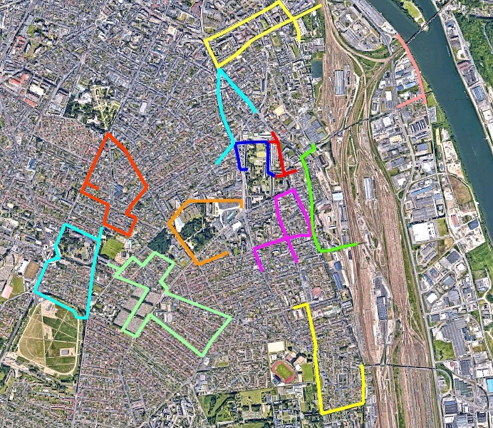 Circuits des balades commentées Sotteville-lès-Rouen